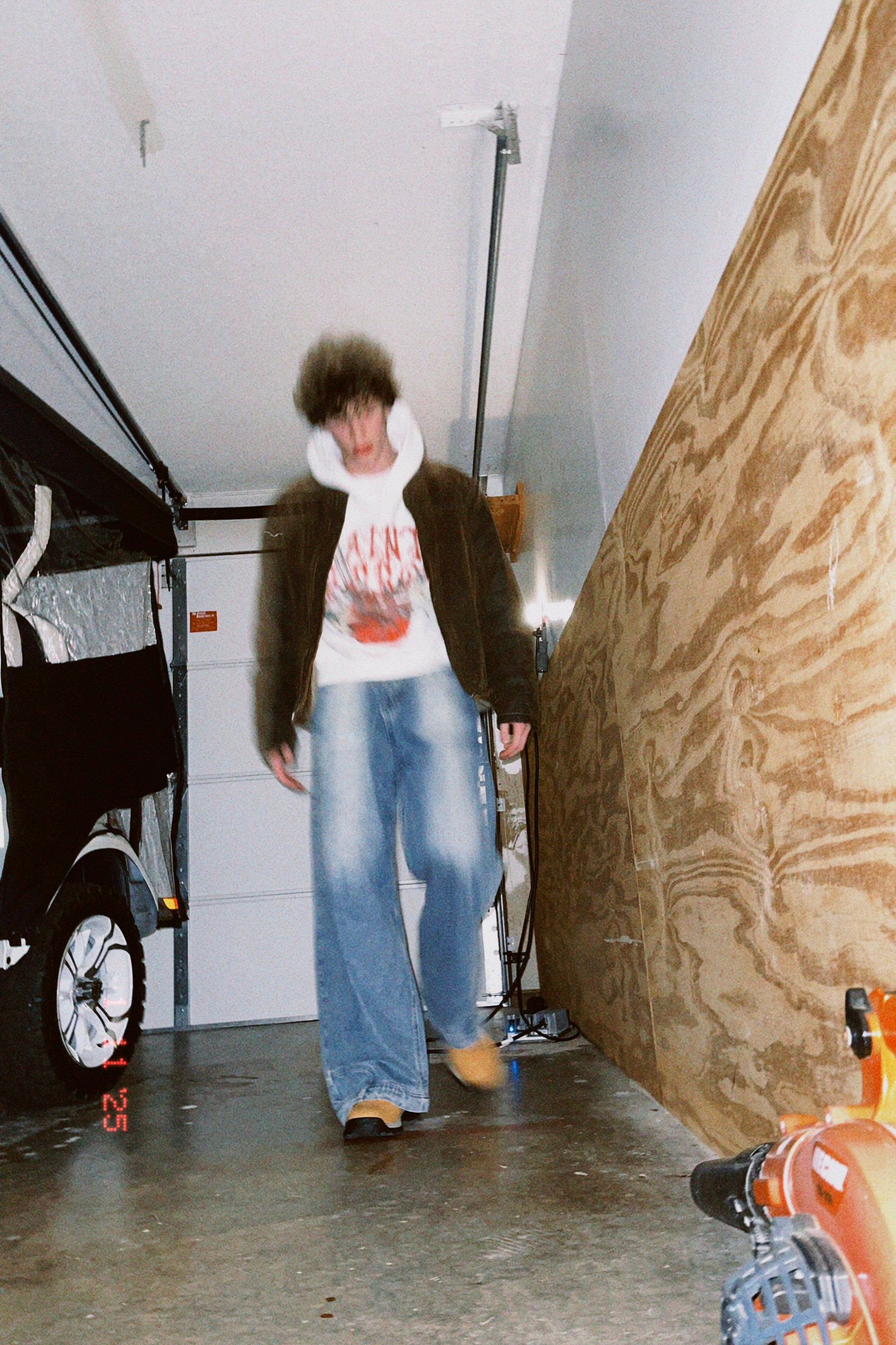 MIRRORED BAGGY JEANS