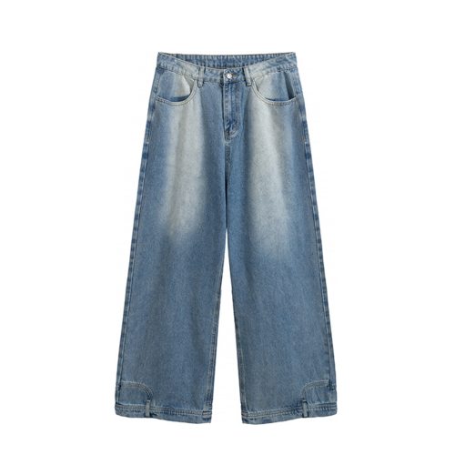 MIRRORED BAGGY JEANS