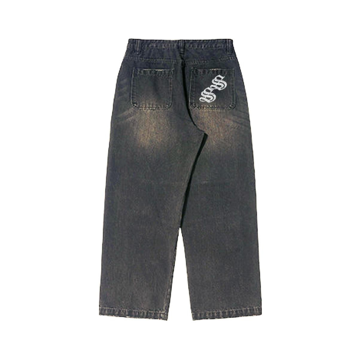 TAILORED STRAIGHT-LEG VINTAGE JEANS