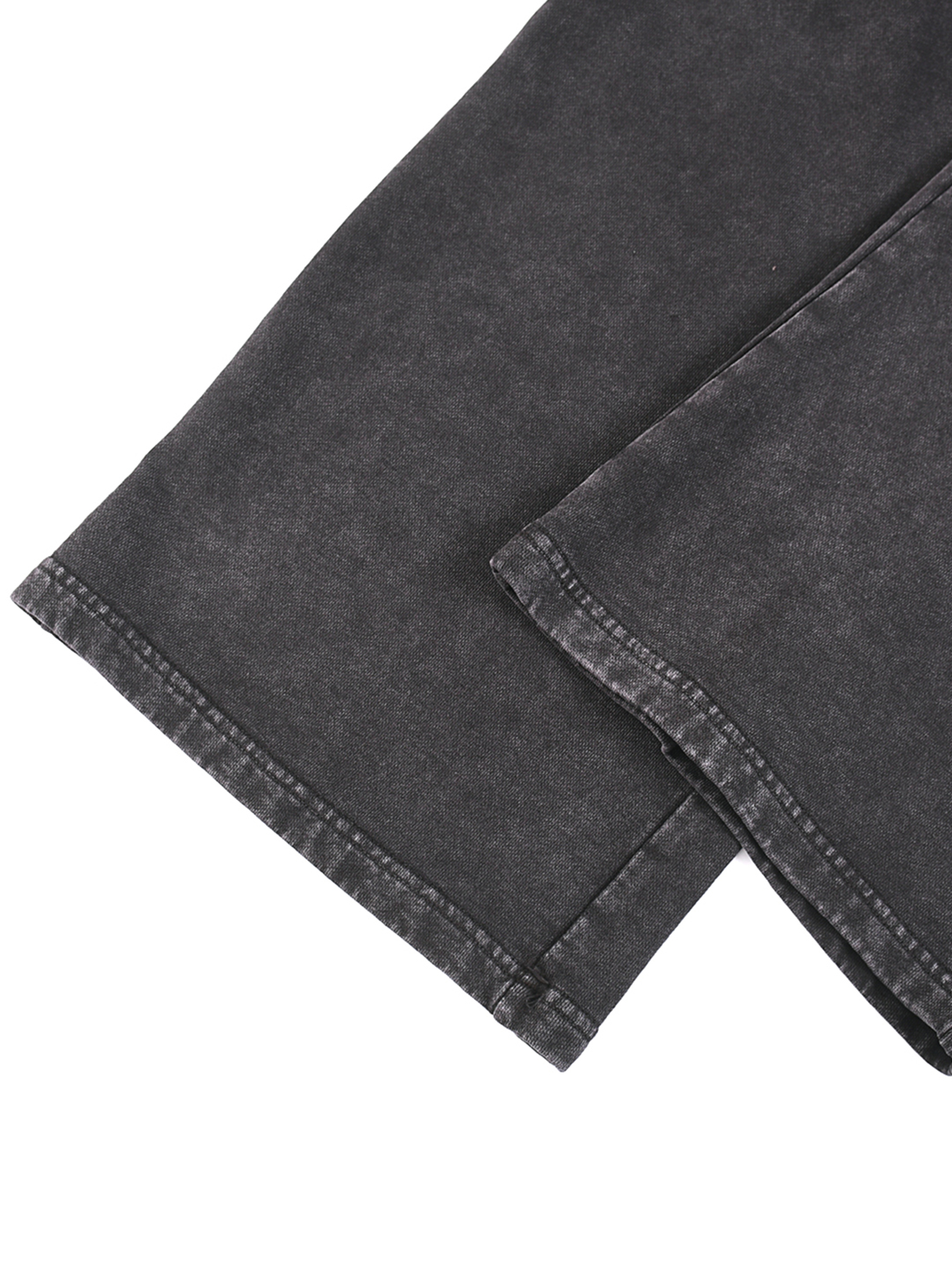 ACID WASH STRAIGHT LEG TROUSERS