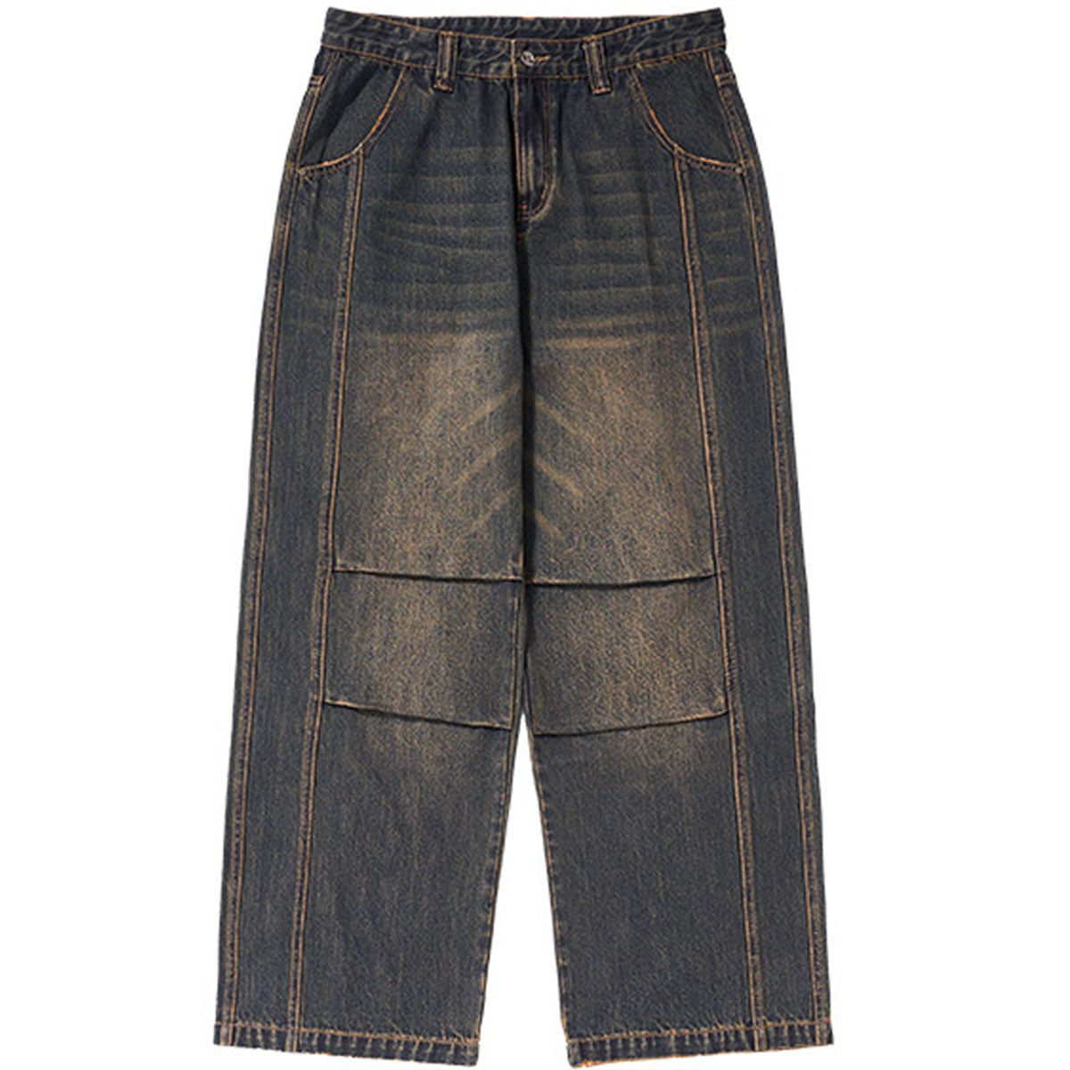 TAILORED STRAIGHT-LEG VINTAGE JEANS
