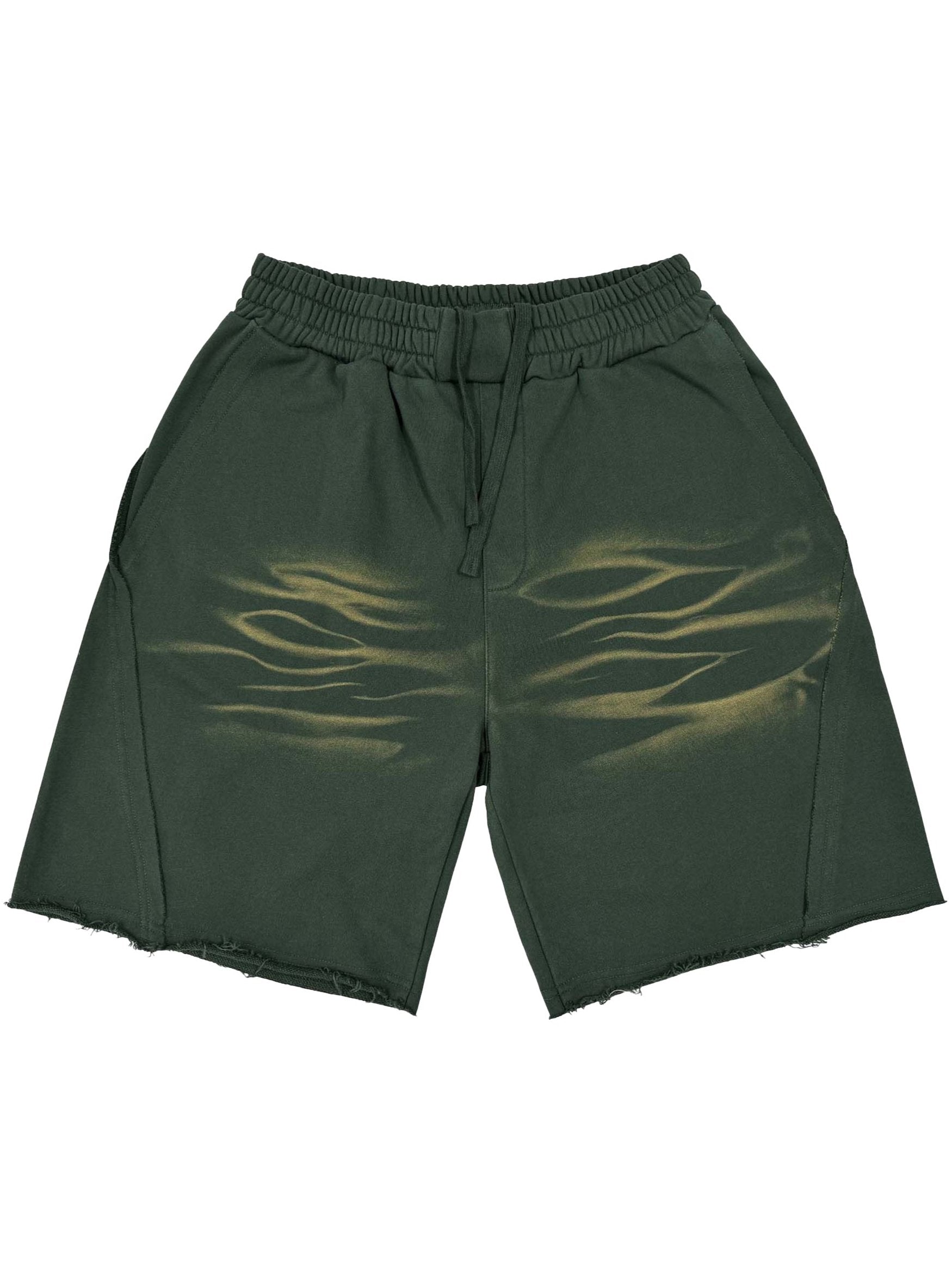 VINTAGE TIGER WASHED SHORTS